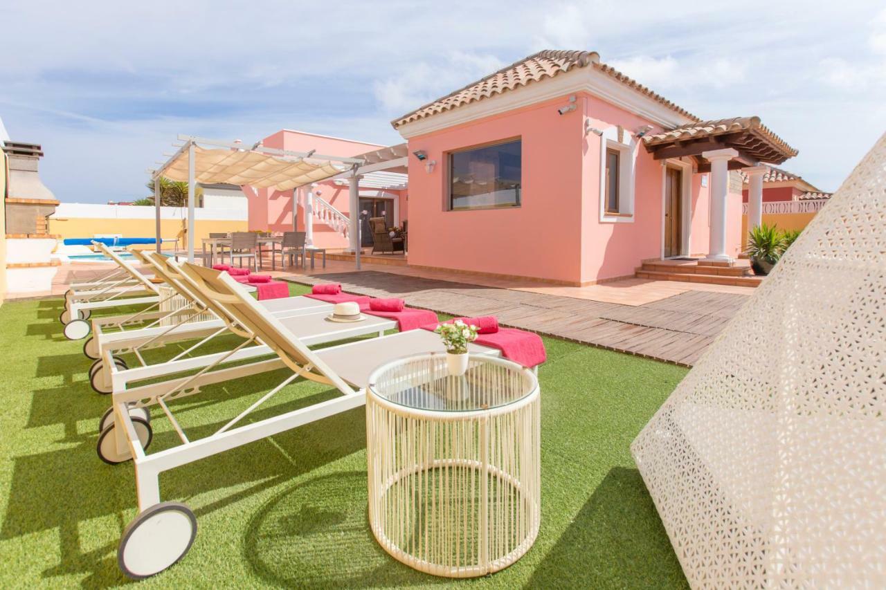 Villa Bella Lucia 3. Piscina Climatizada, Wifi, Bbq. Коралео Екстериор снимка